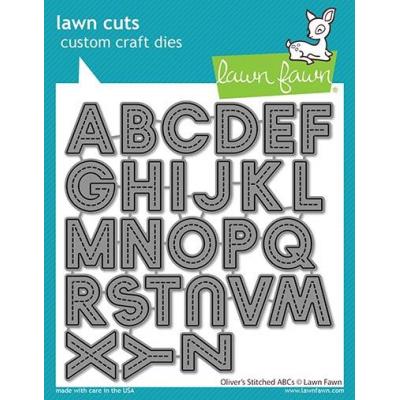 Lawn Fawn Lawn Cuts - Oliver´s Stitched ABCs